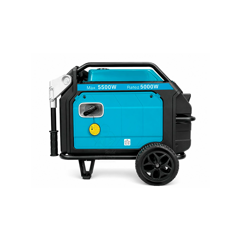 Generador Inverter Heron de 5500W de lado