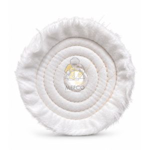 Rueda de algodón blanco